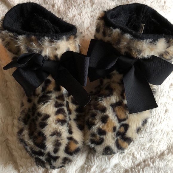 Kate Spade Cheetah Bootie Slippers - Picture 2 of 7